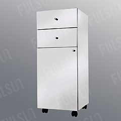 Freestanding Stainless Steel Drawer Unit