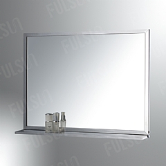 Stainless Steel Framed Mirror