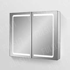 ALI8070对开门铝合金镜柜